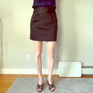 Black mini skirt - banana